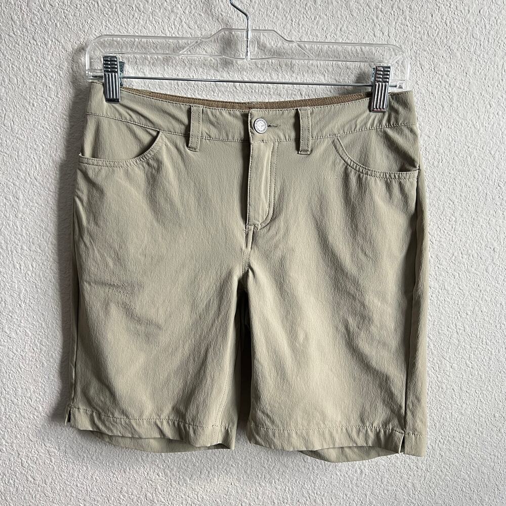 Patagonia Skyline Traveler 8" Hiking Shorts in Shale Women's 2 Outdoors Gorpcore